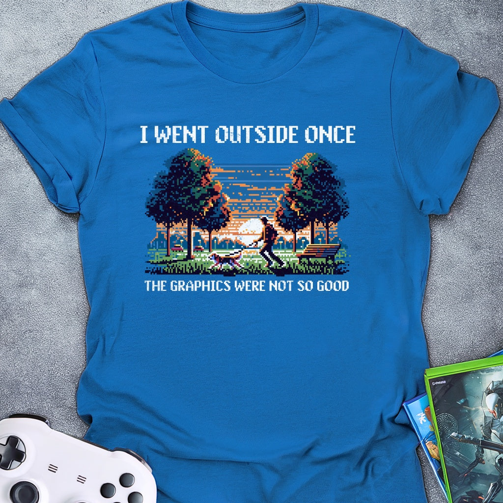 I Went Outside Once. Park T-Shirt