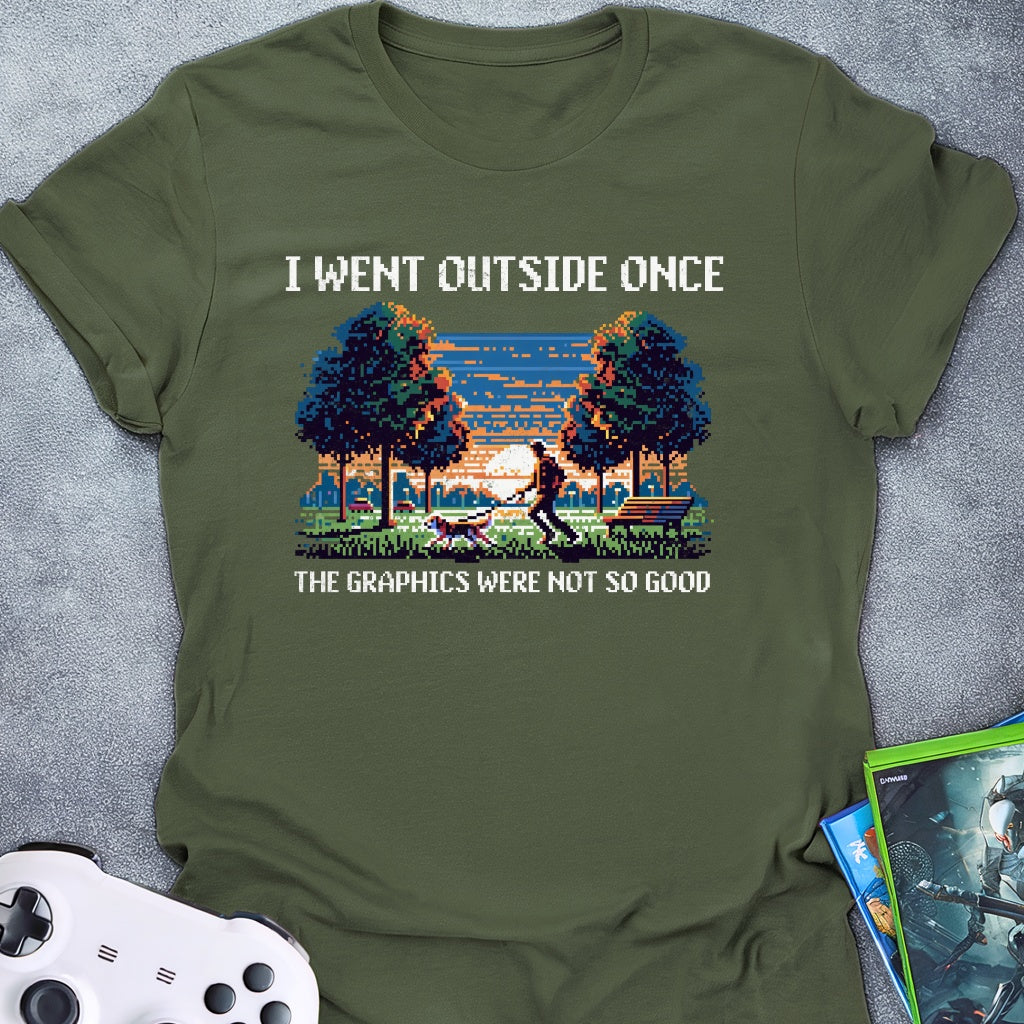 I Went Outside Once. Park T-Shirt
