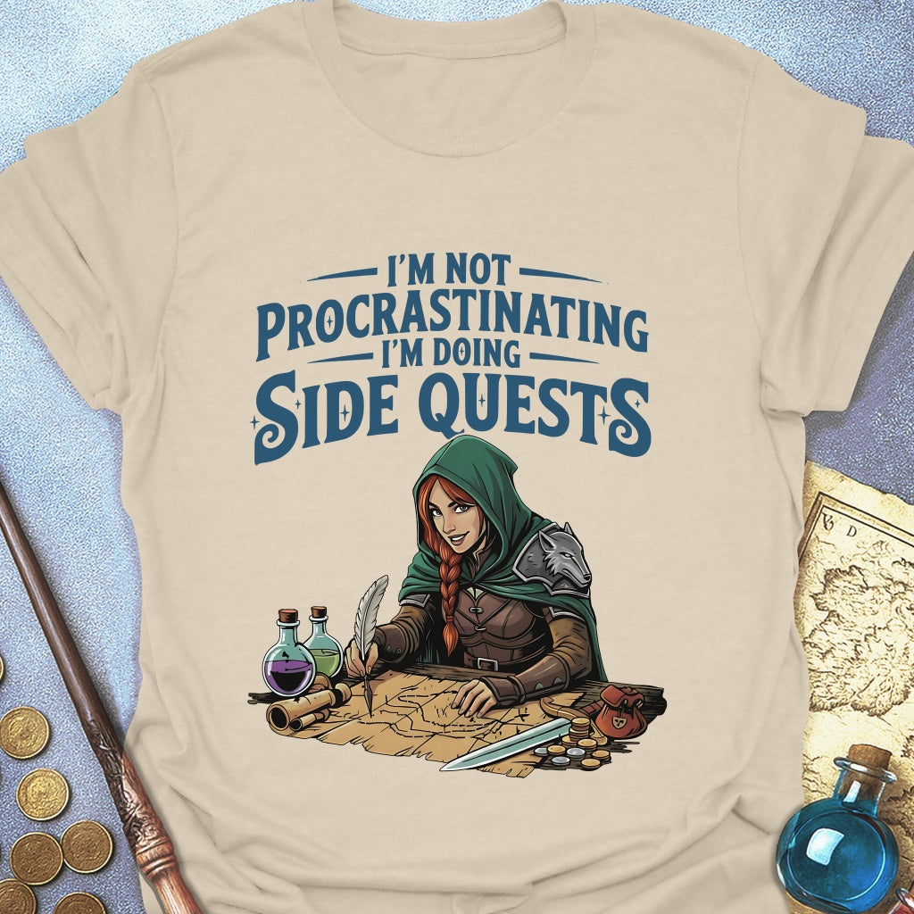 I'm Doing Side Quests Heroine T-Shirt