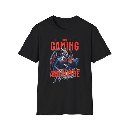 I Like Gaming and Maybe 3 people T-Shirt