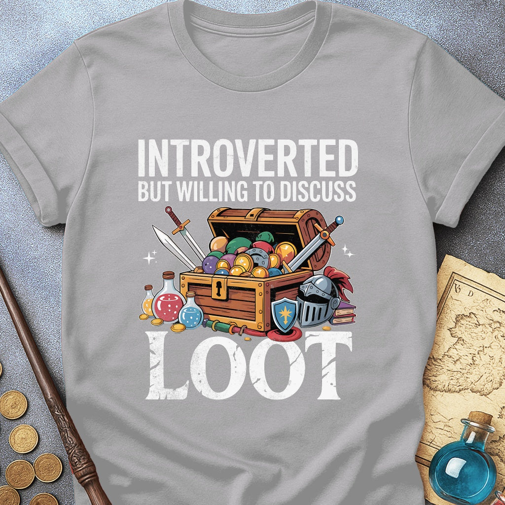 Introverted but Loot T-Shirt
