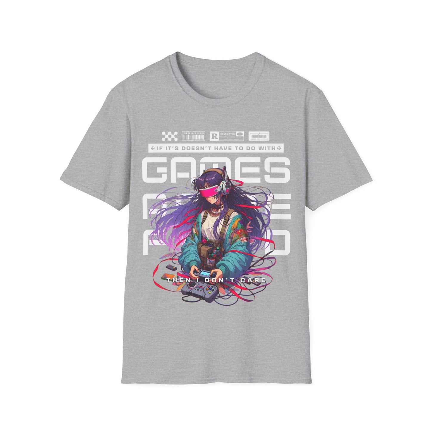 Anime, Games, Or Food VR T-Shirt