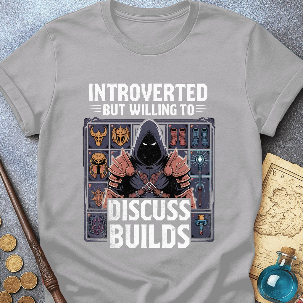 Introverted but Builds T-Shirt