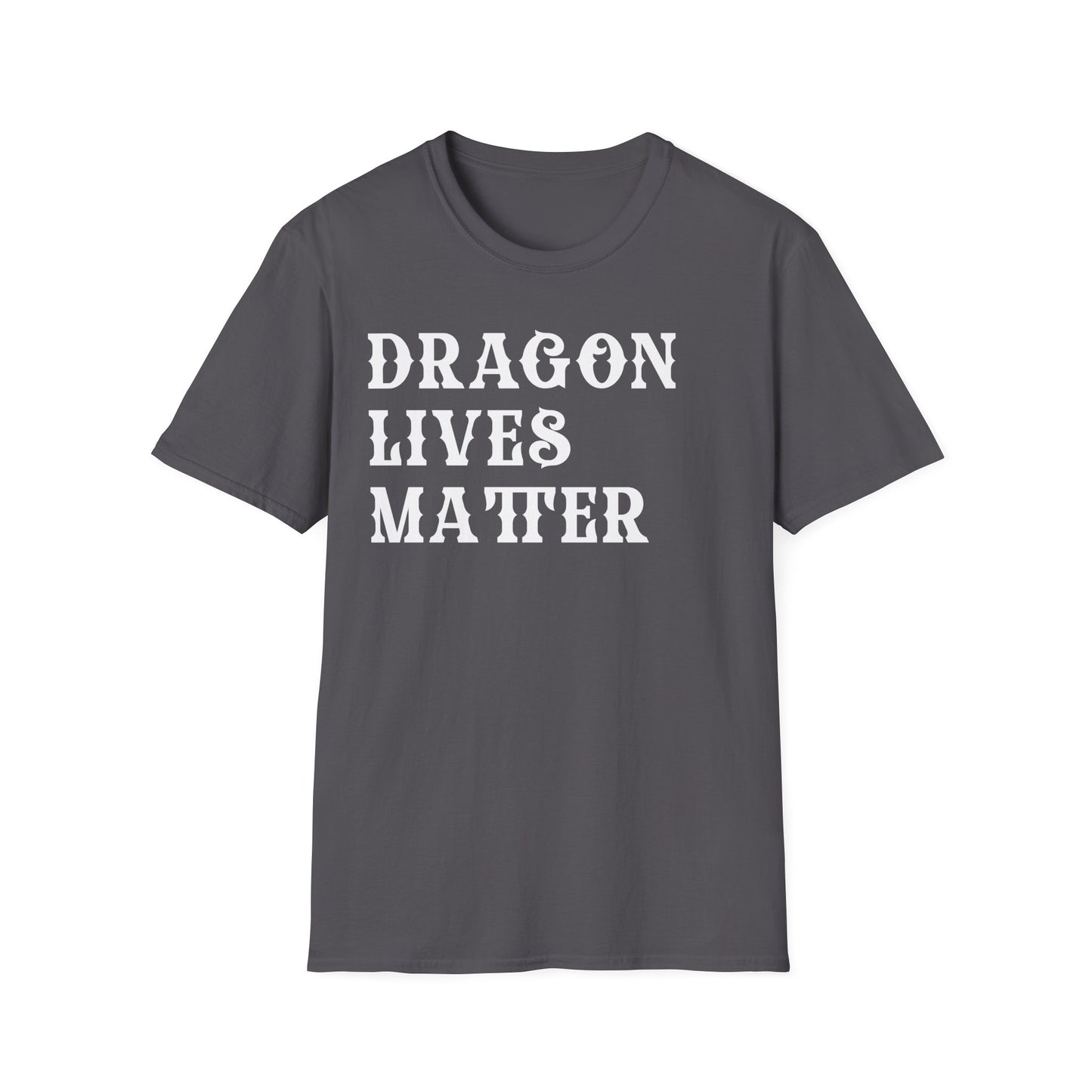 Dragon Lives Matter Text T-Shirt