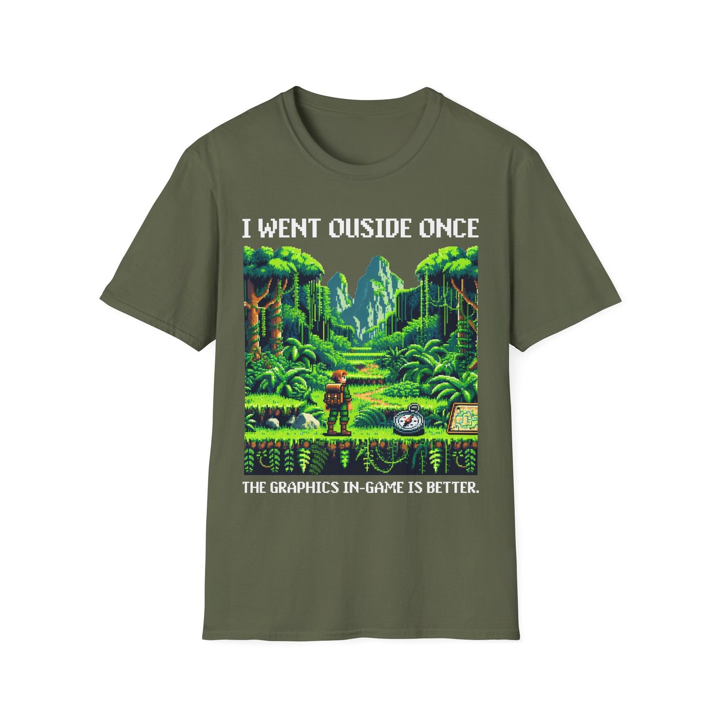 I Went Outside Once. Jungle T-Shirt