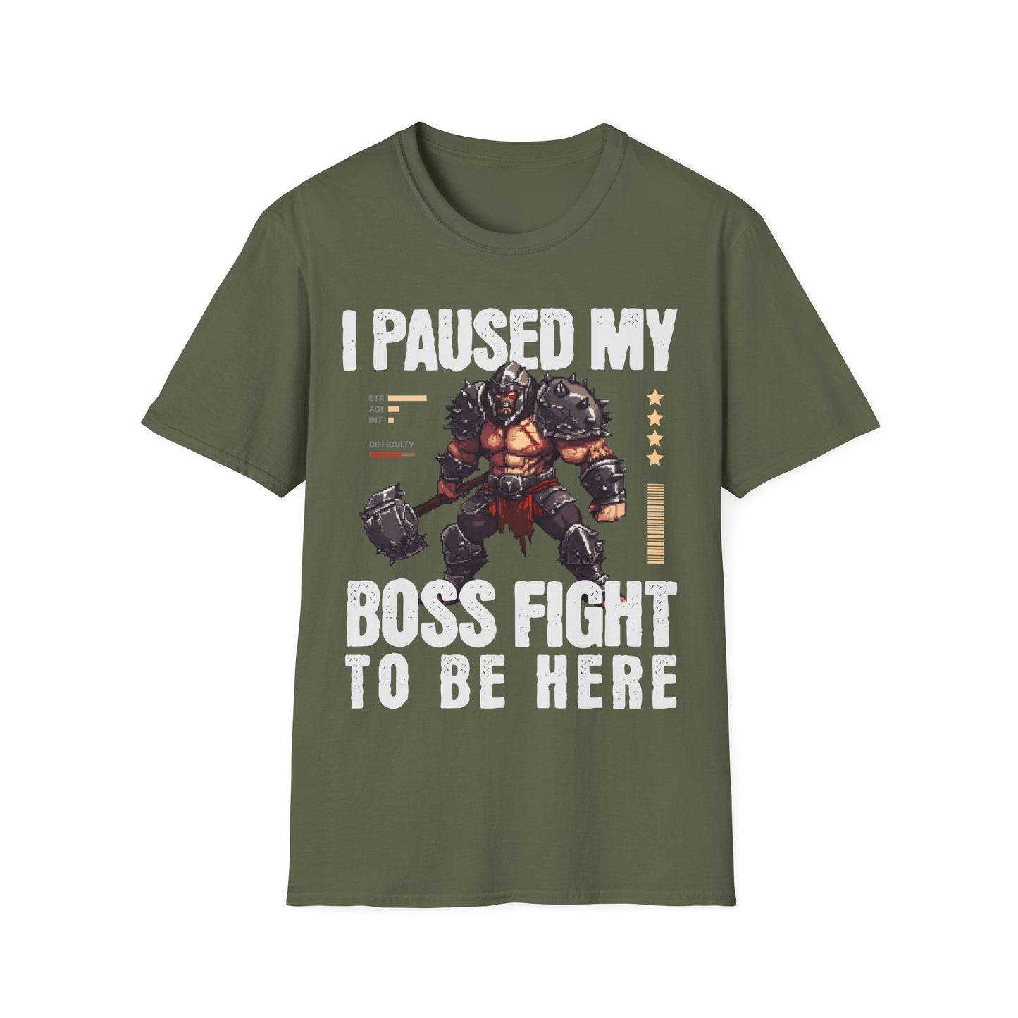 I Paused My Boss Fight T-Shirt