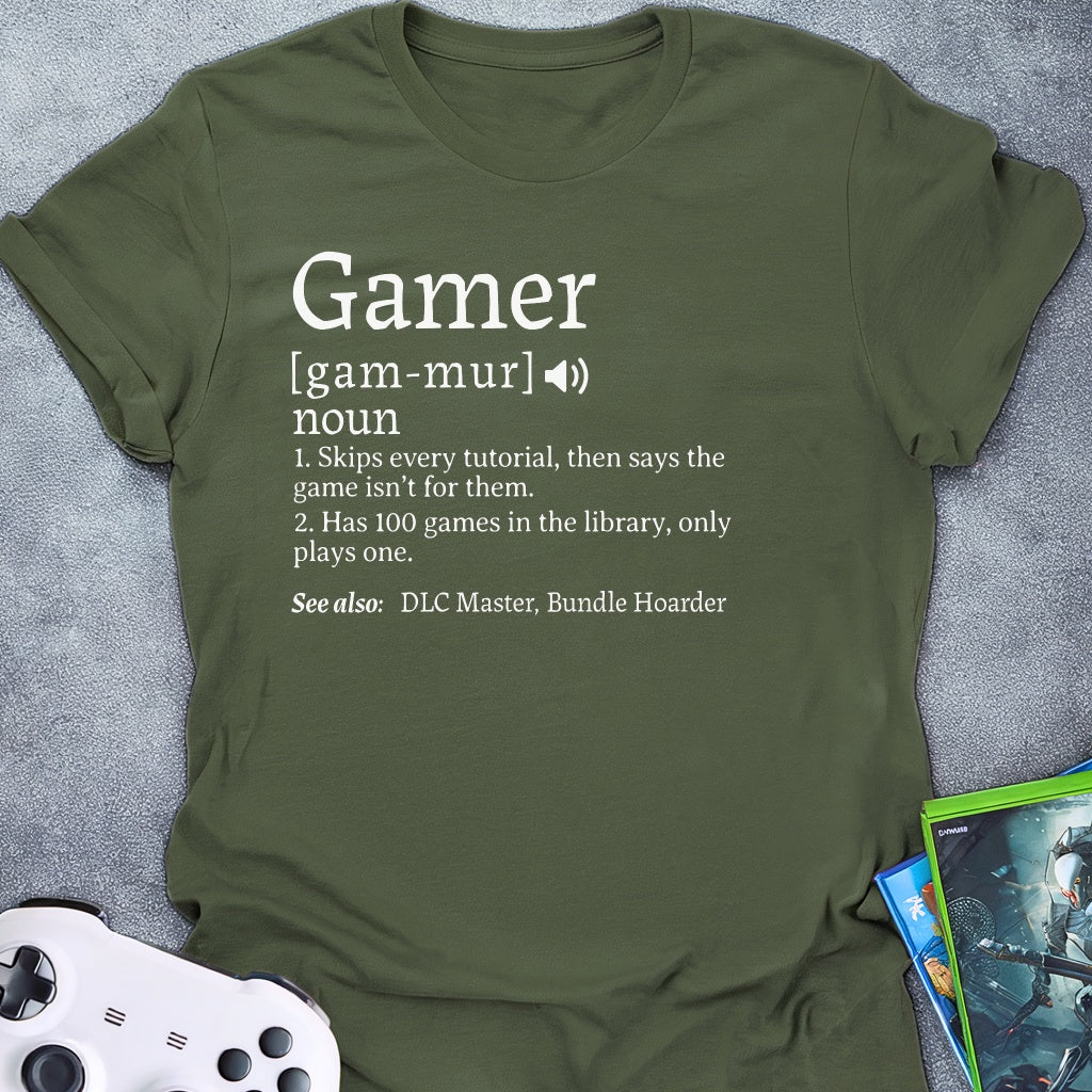 Gamer Definition T-Shirt