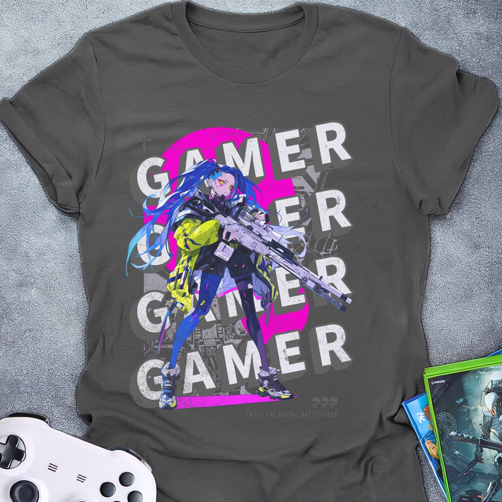 Gamer Girl Sniper T-Shirt