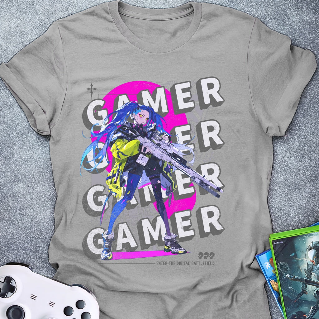 Gamer Girl Sniper T-Shirt