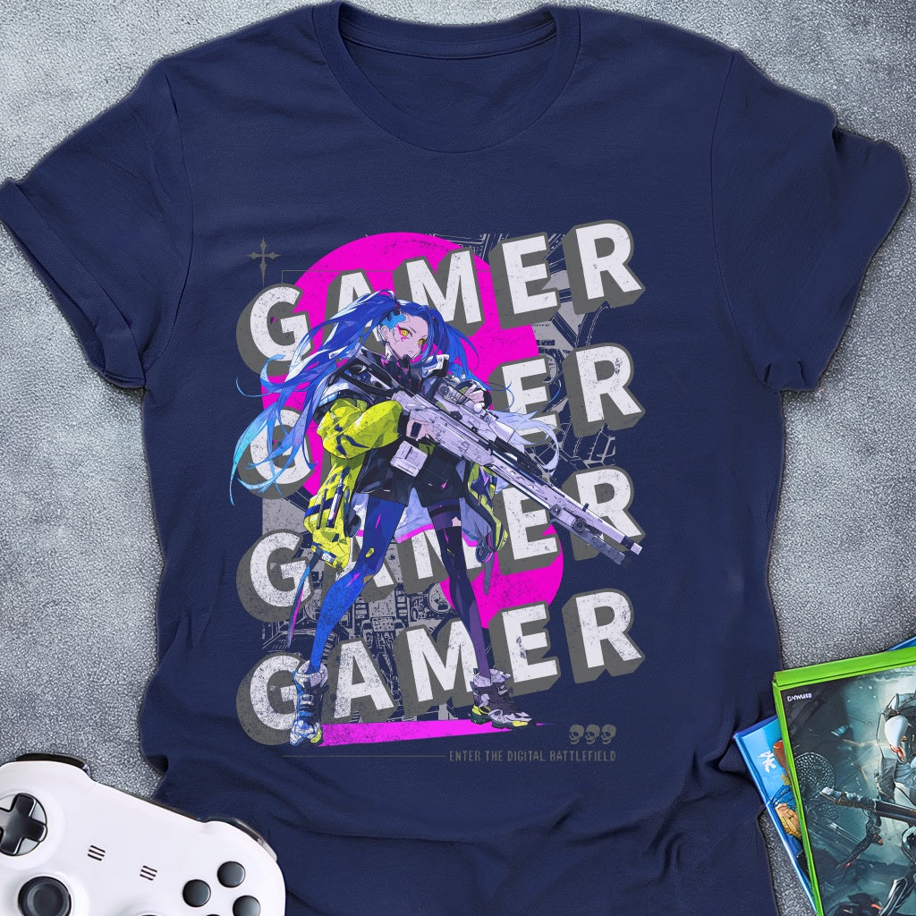 Gamer Girl Sniper T-Shirt