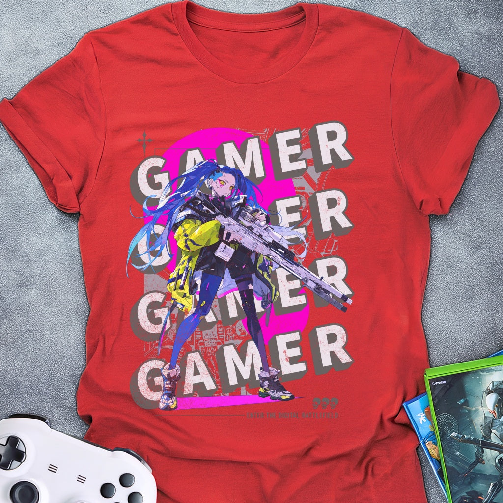 Gamer Girl Sniper T-Shirt