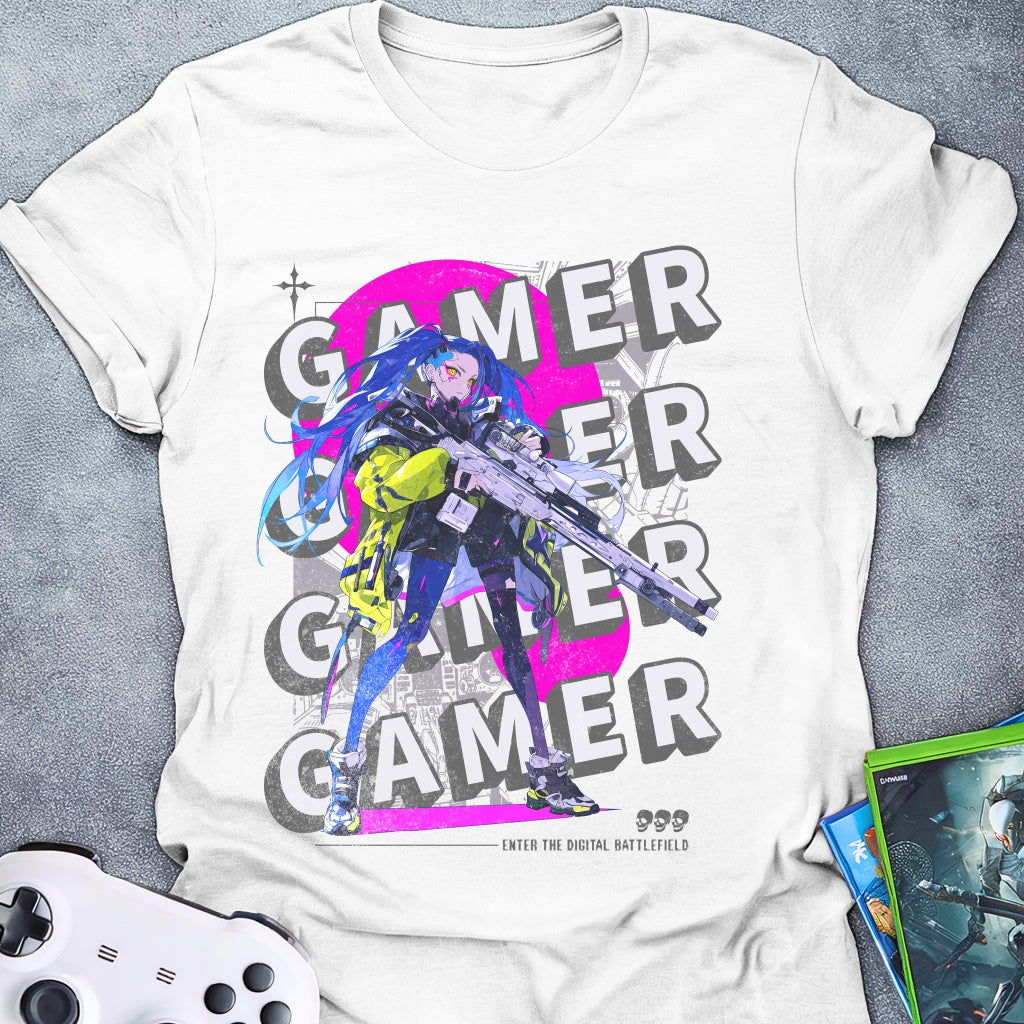 Gamer Girl Sniper T-Shirt