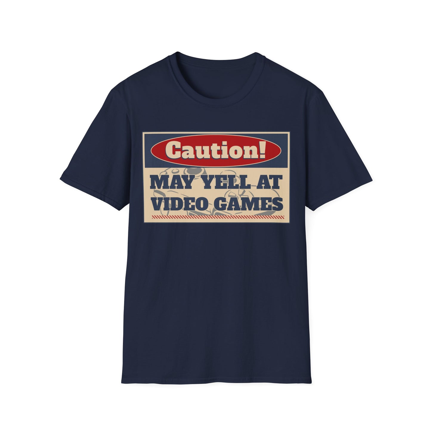 Caution! May Yell T-Shirt