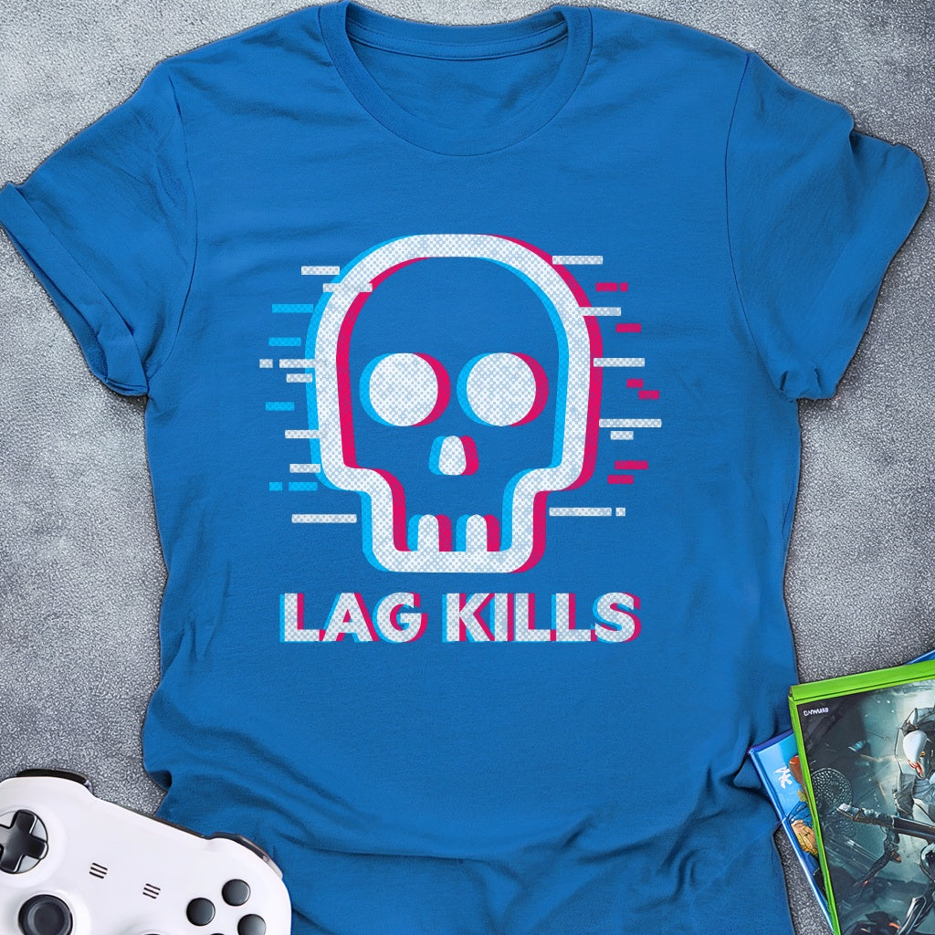 Lag Kills Glitch T-Shirt