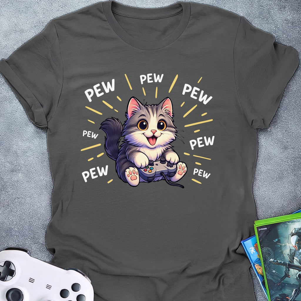 Pew Pew Cat T-Shirt