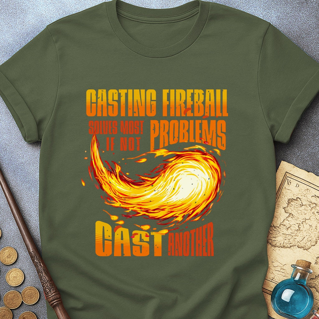 Casting Fireball T-Shirt