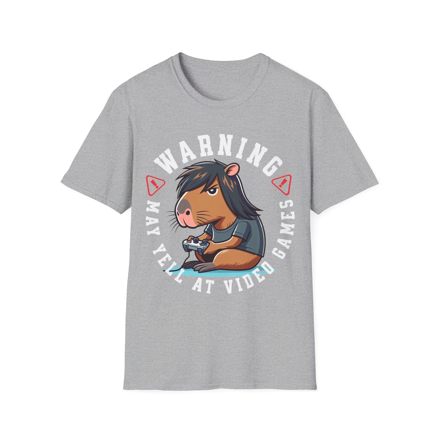 Warning May Yell Capybara T-Shirt