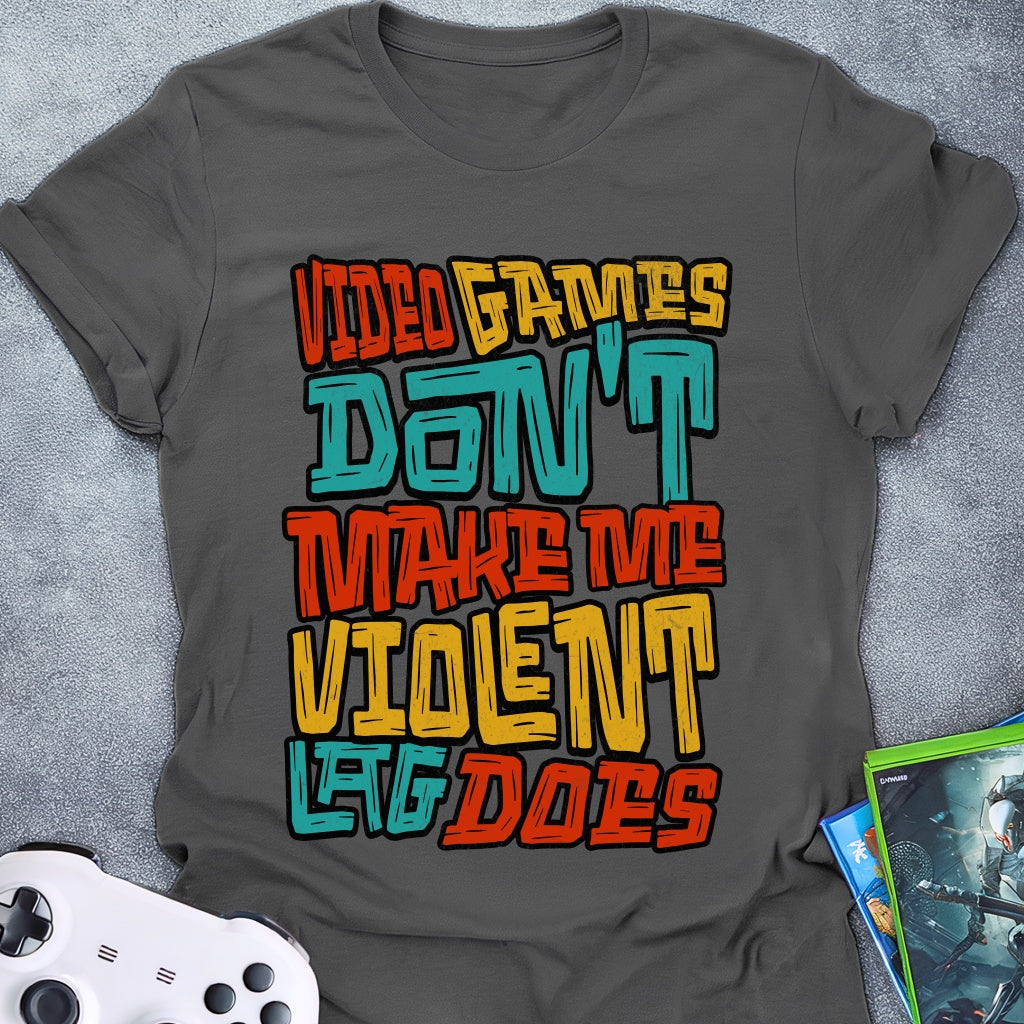 Lag Does Text T-Shirt