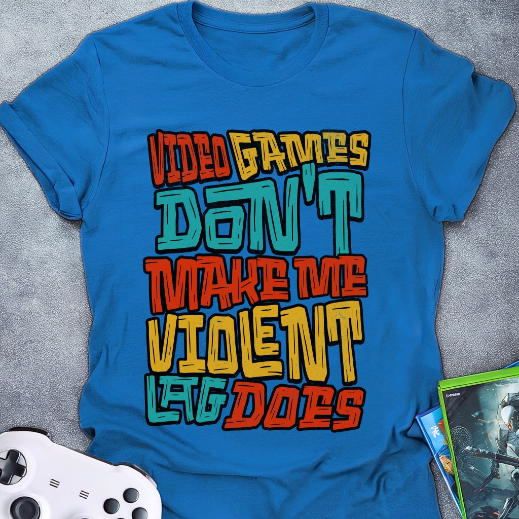 Lag Does Text T-Shirt