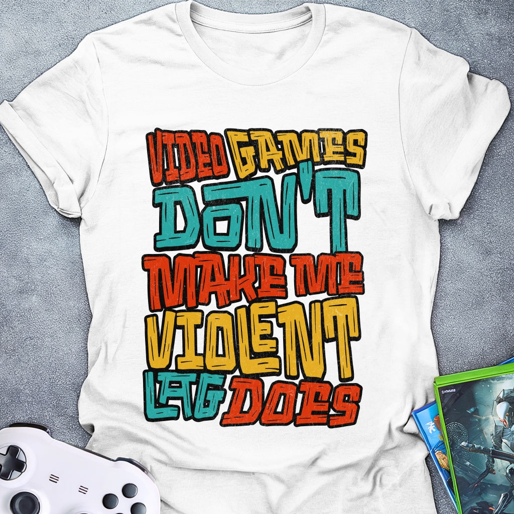 Lag Does Text T-Shirt