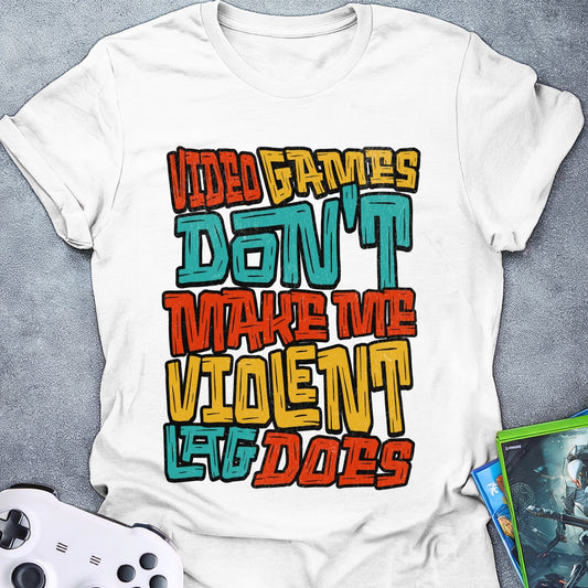 Lag Does Text T-Shirt