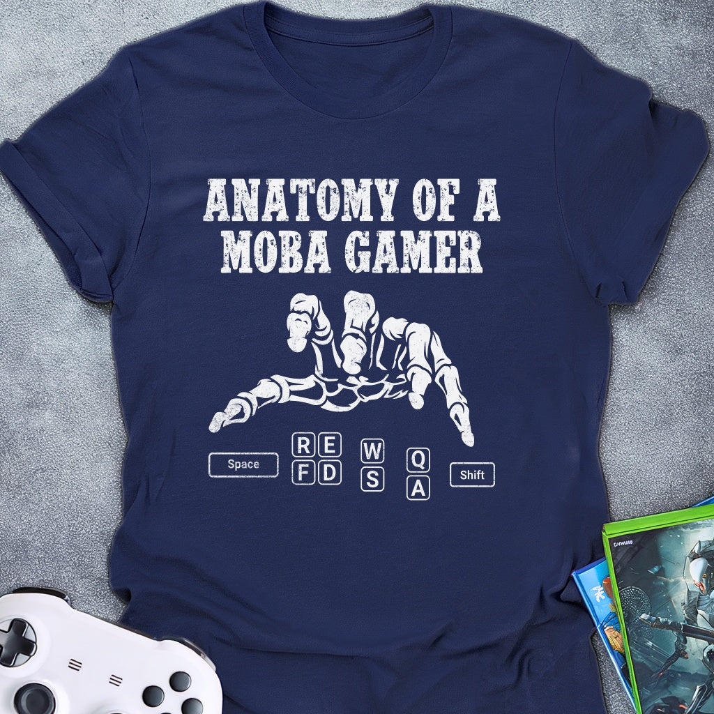 Anatomy of A MOBA Gamer T-Shirt