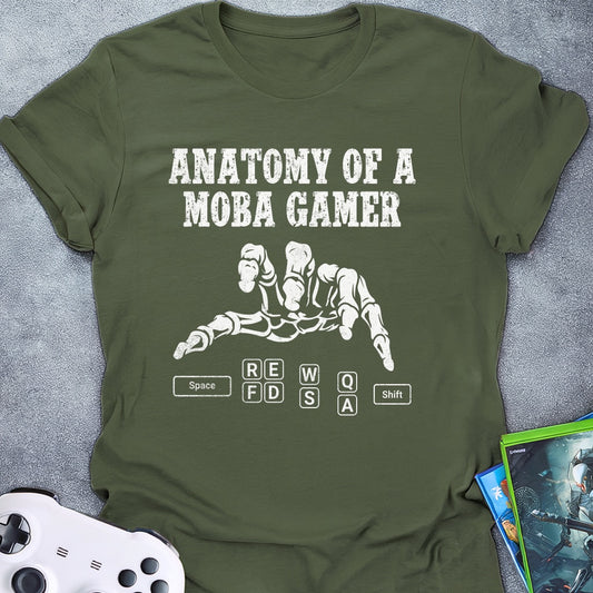 Anatomy of A MOBA Gamer T-Shirt
