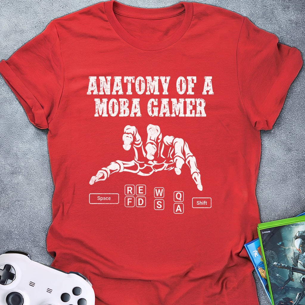 Anatomy of A MOBA Gamer T-Shirt