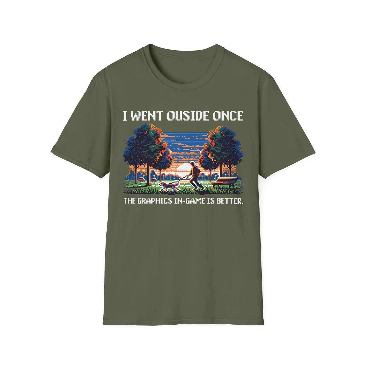 I Went Outside Once. Park T-Shirt