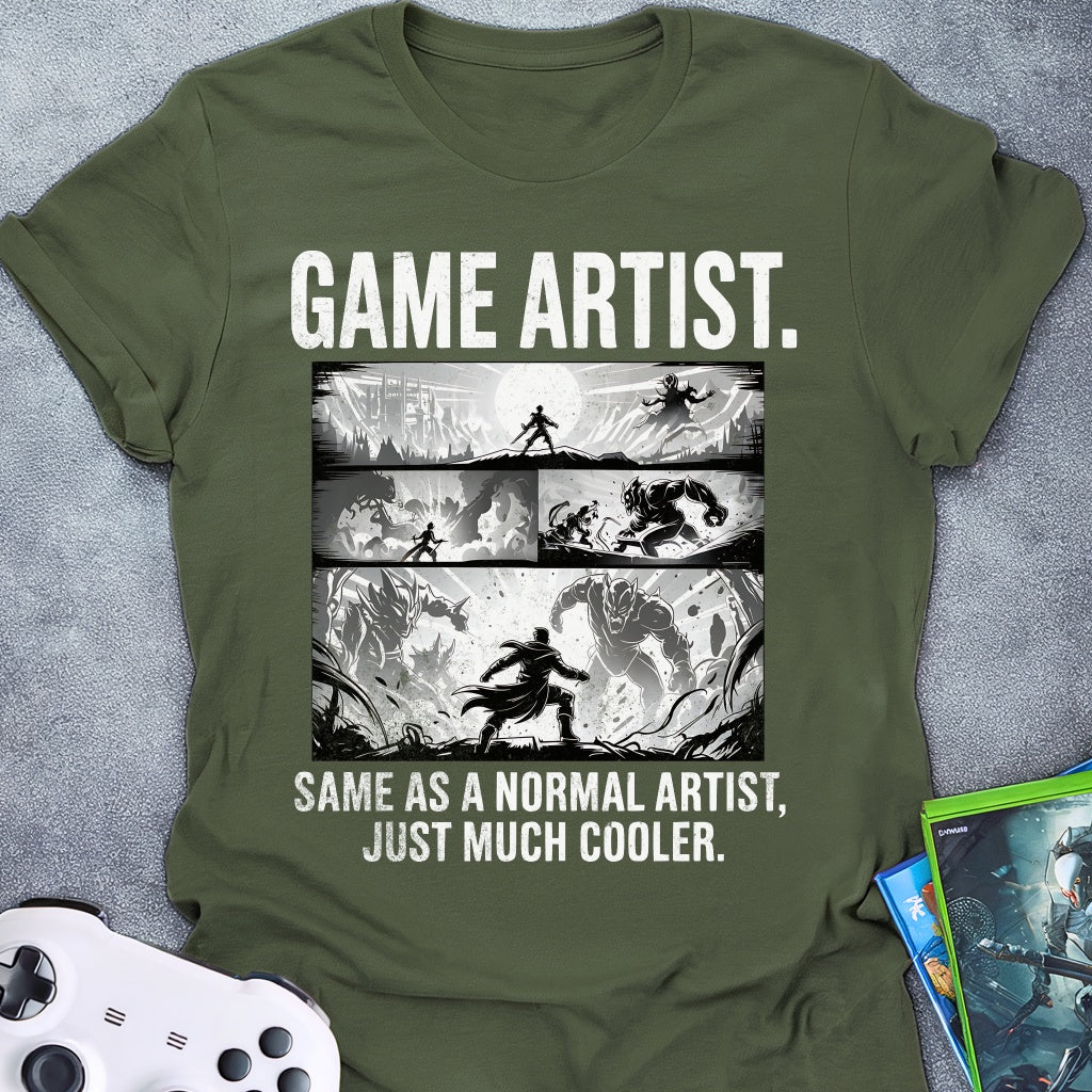 Game Artist Cooler Storyboard T-Shirt