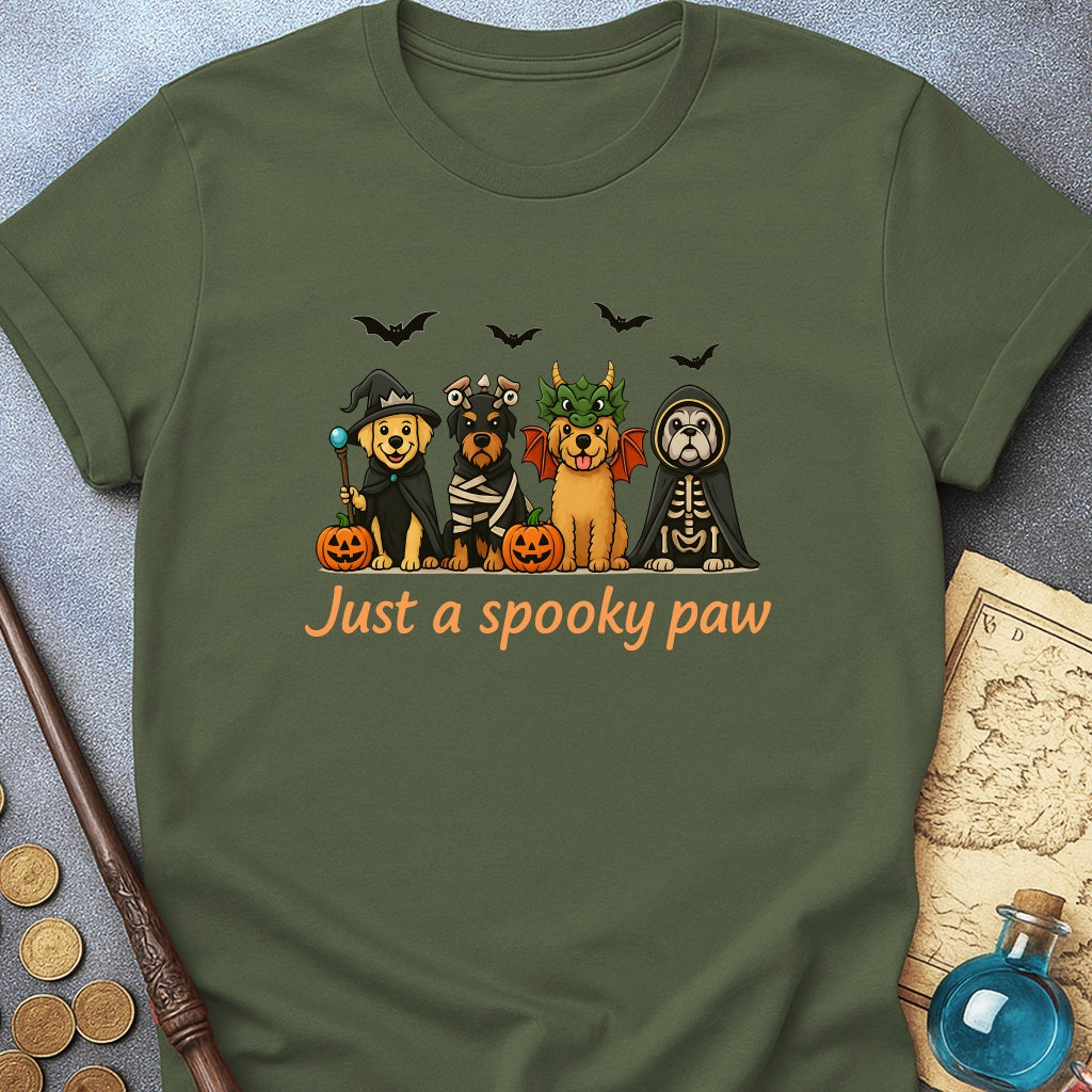 Just a Spooky Paw T-Shirt