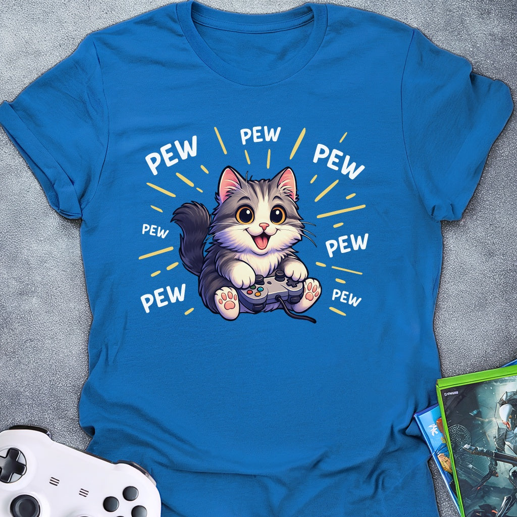 Pew Pew Cat T-Shirt