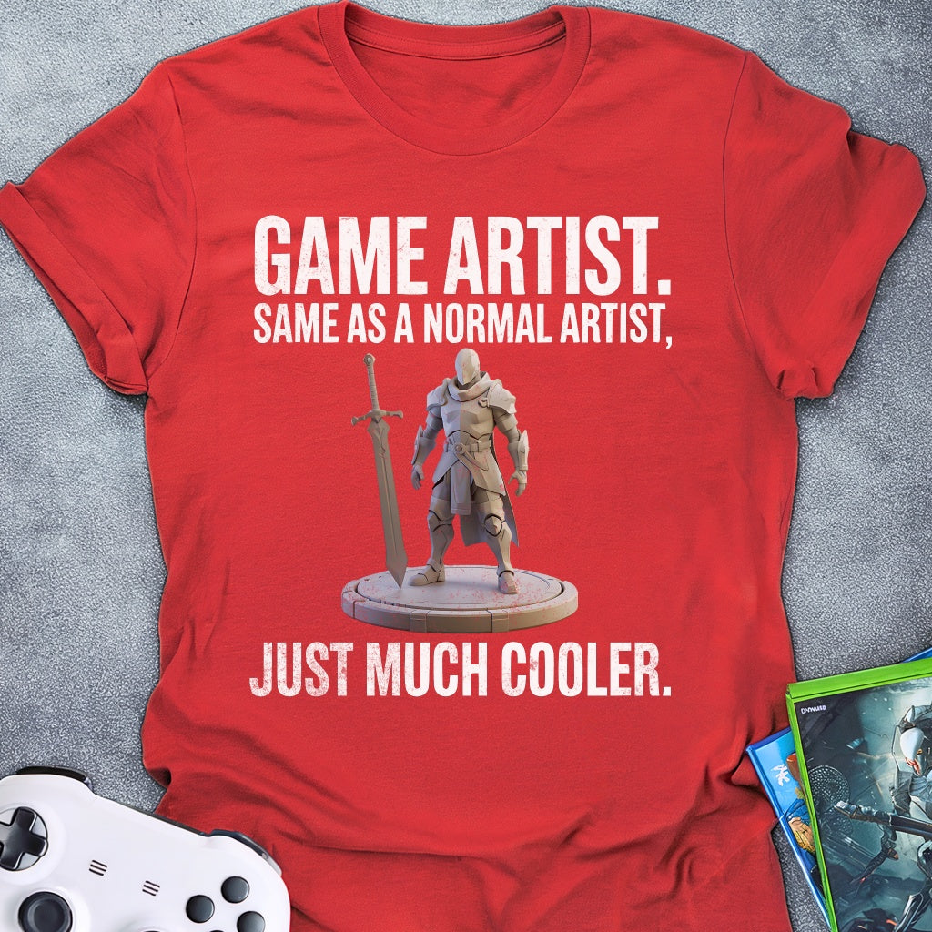 Game Artist Cooler A-Pose T-Shirt