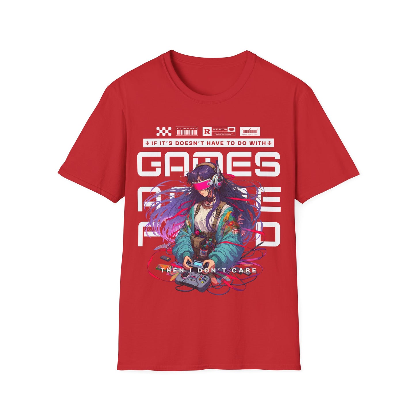 Anime, Games, Or Food VR T-Shirt